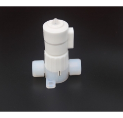 PVDF PFA 气动双由任隔膜阀